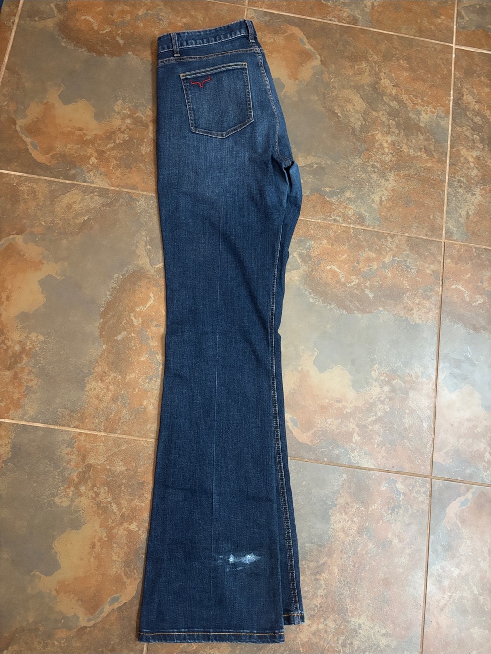 Women's Kimes Ranch Dark Blue Bootcut Jeans 14/36